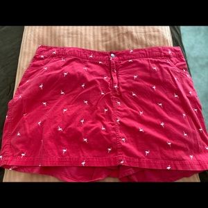 Pink Flamingo Skort - Tropical & Fun